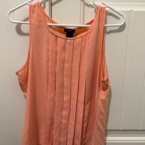 Ann Taylor Petite Coral Blouse